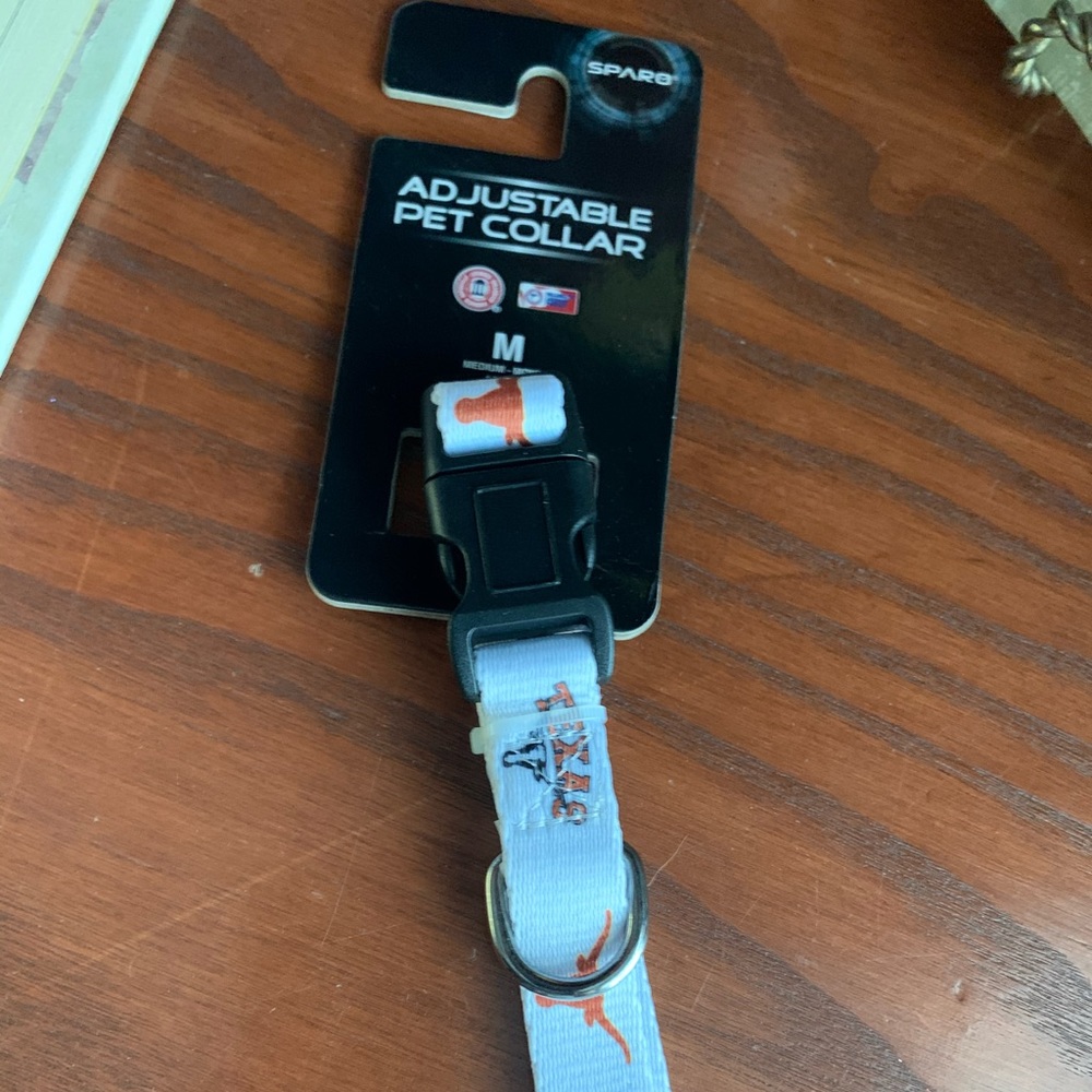 Texas Longhorns Rugged Pet Collar